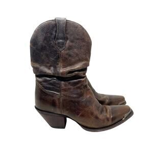 Durango Crush Sultry 10" Brown Leather Slouch Boots RD3494 - Womens Size 8.5 US